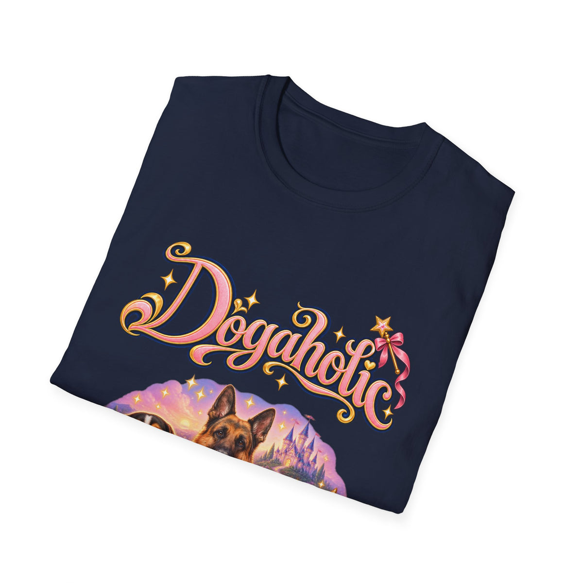 Personalized Graphic Tee – Dogaholic Fairy Tale – photo 6