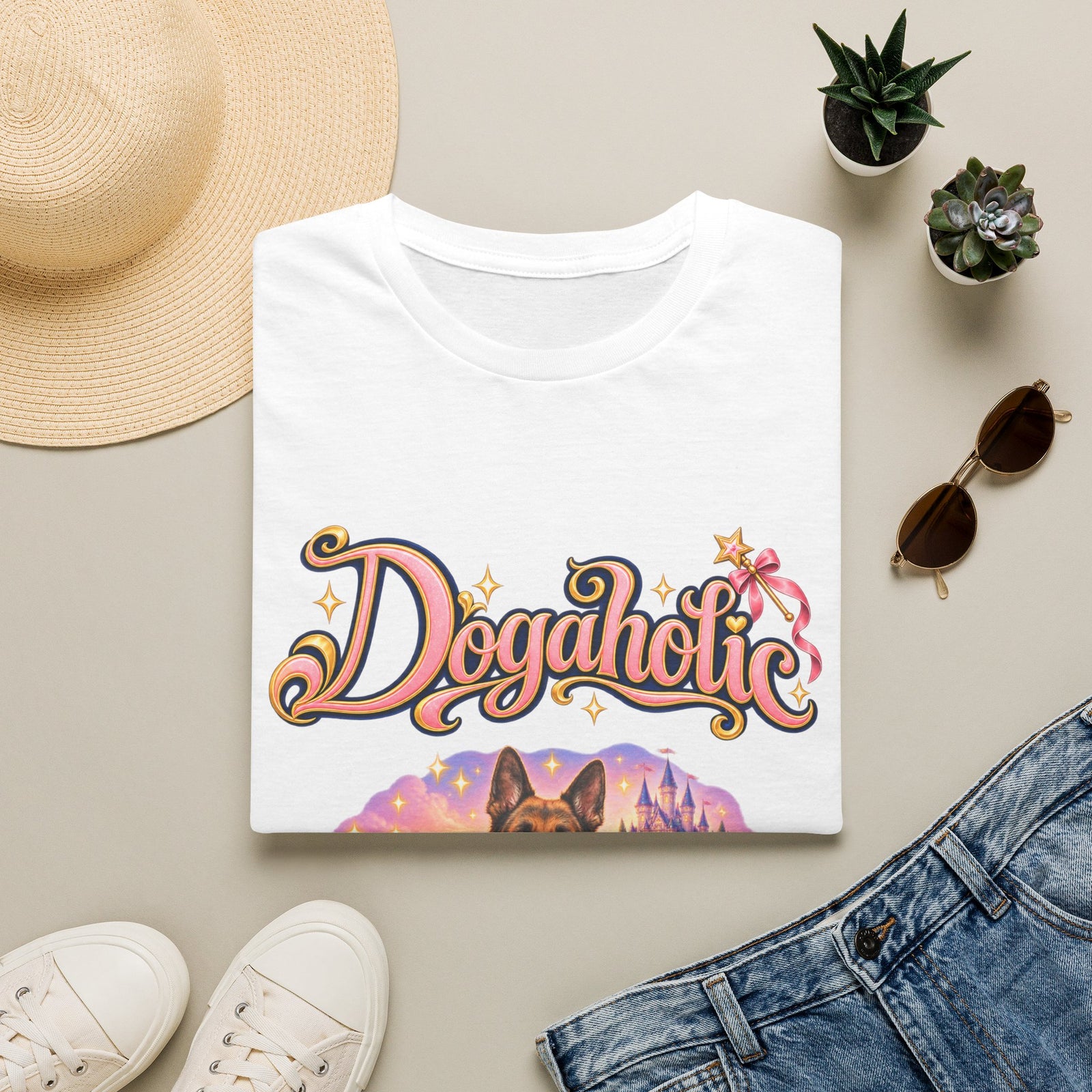 Personalized Graphic Tee – Dogaholic Fairy Tale – photo 14