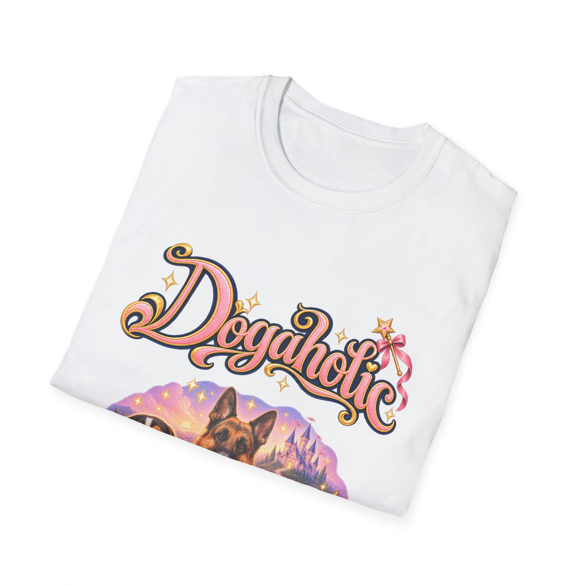 Personalized Graphic Tee – Dogaholic Fairy Tale – photo 15