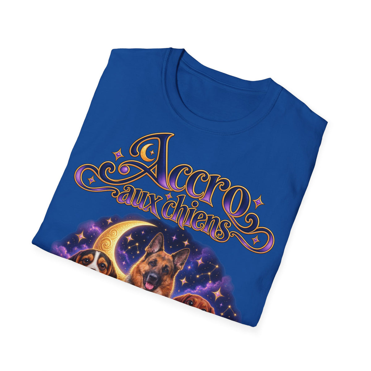 Tee shirt personnalisé – Accro aux chiens – photo 6