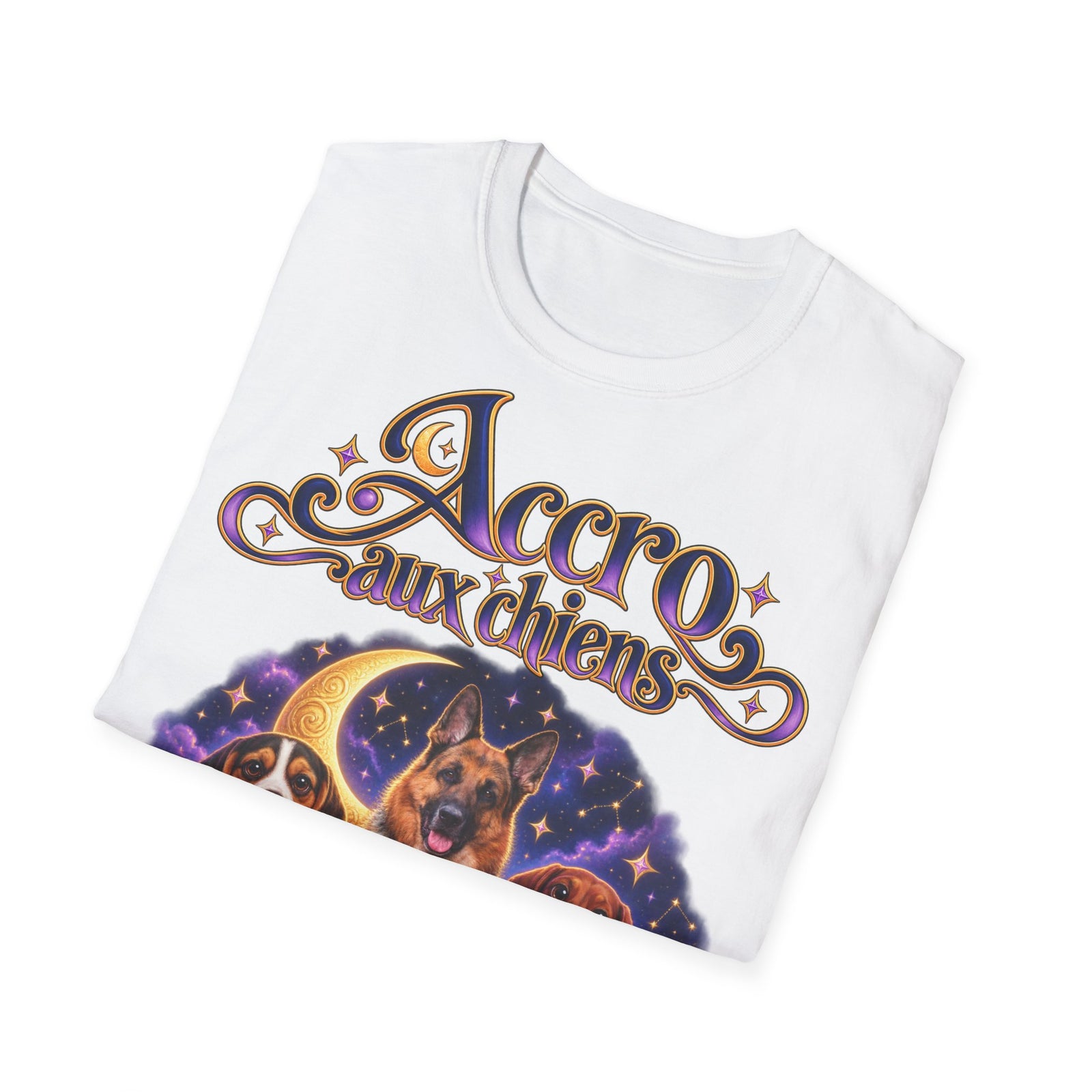 Tee shirt personnalisé – Accro aux chiens – photo 12