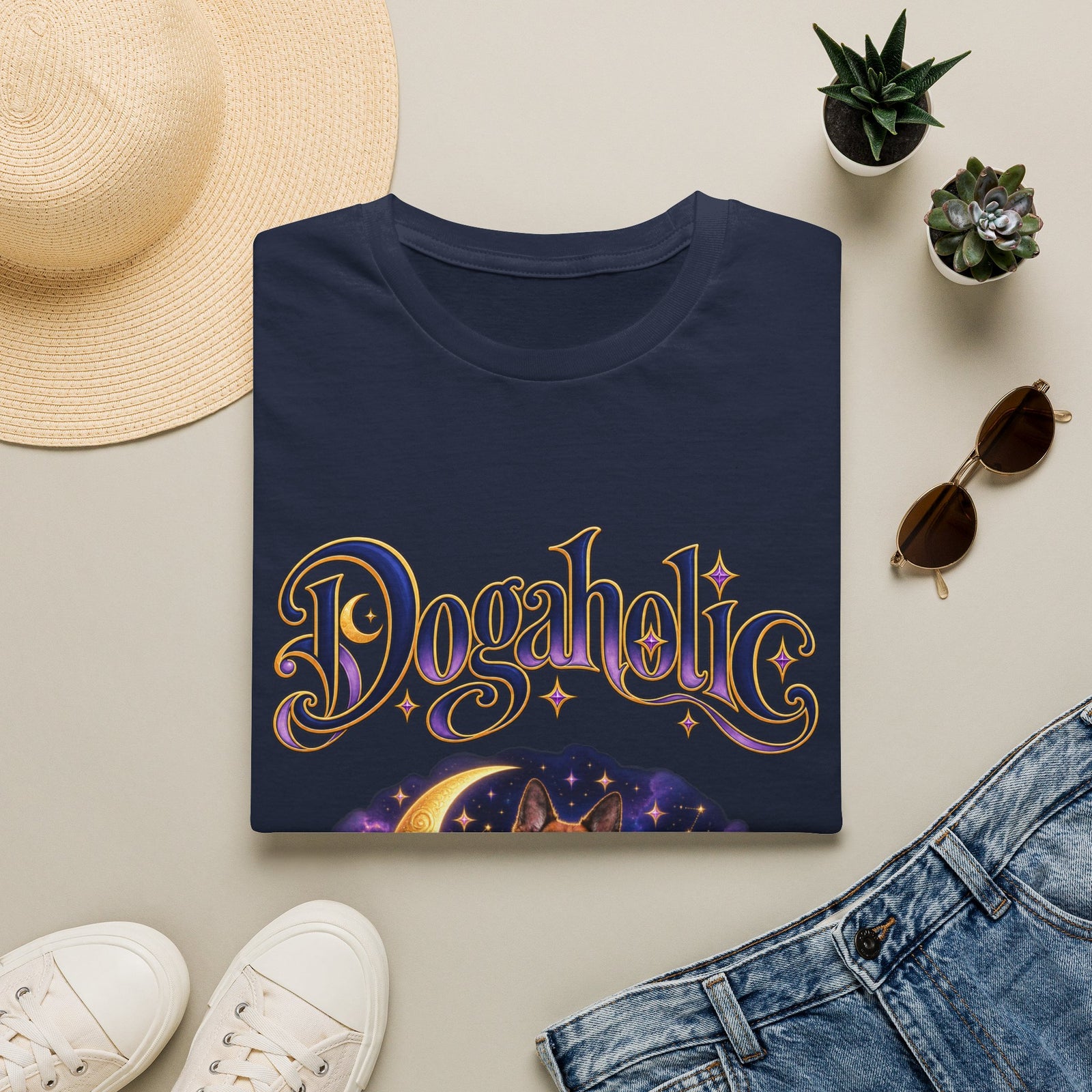 Personalized Graphic Tee – Dogaholic Celestial Dogs – photo 5