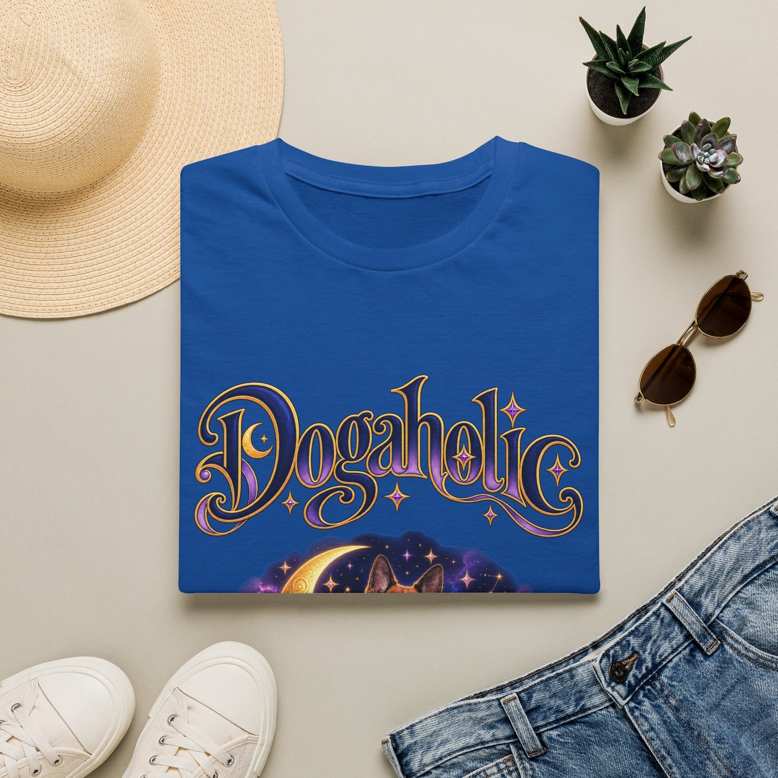 Personalized Graphic Tee – Dogaholic Celestial Dogs – photo 8