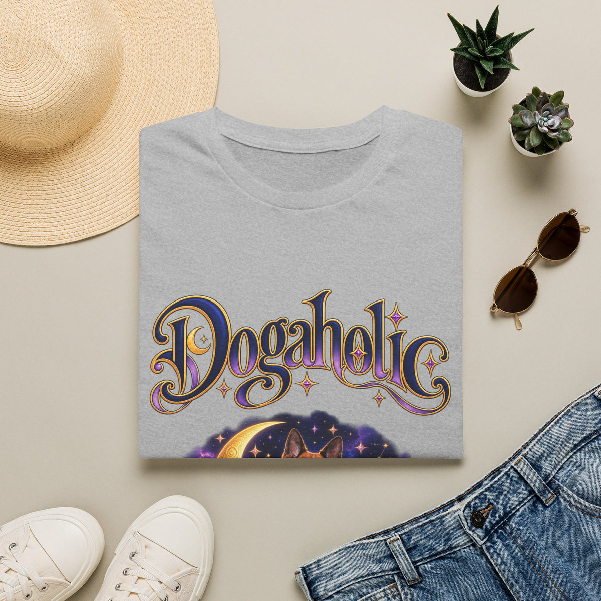 Personalized Graphic Tee – Dogaholic Celestial Dogs – photo 11