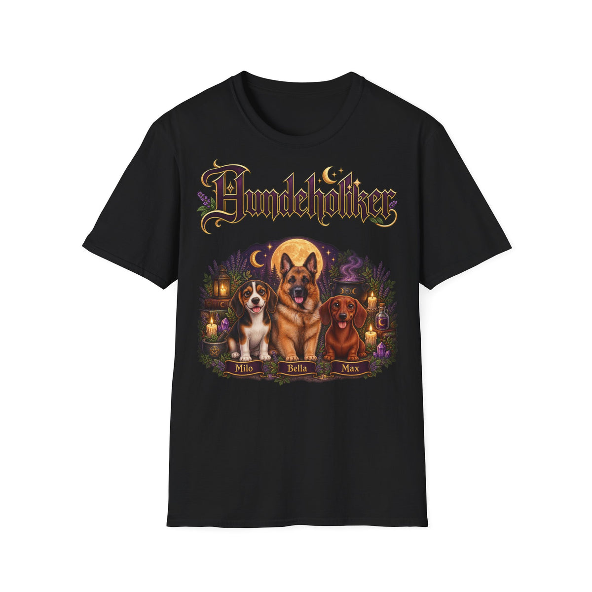 Personalisiertes Tshirt – Hundeholiker Hexenzauber – Foto 13