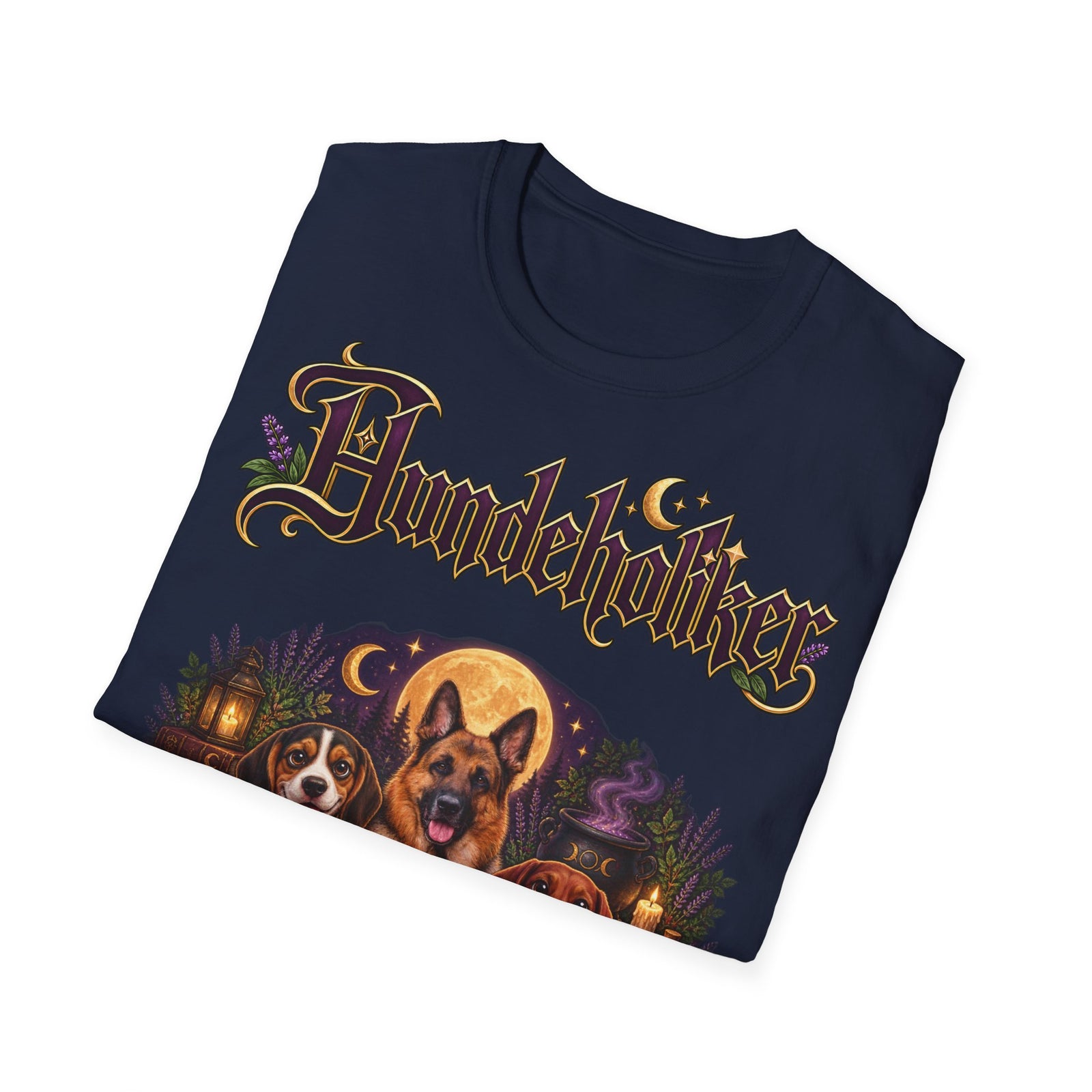 Personalisiertes Tshirt – Hundeholiker Hexenzauber – Foto 3