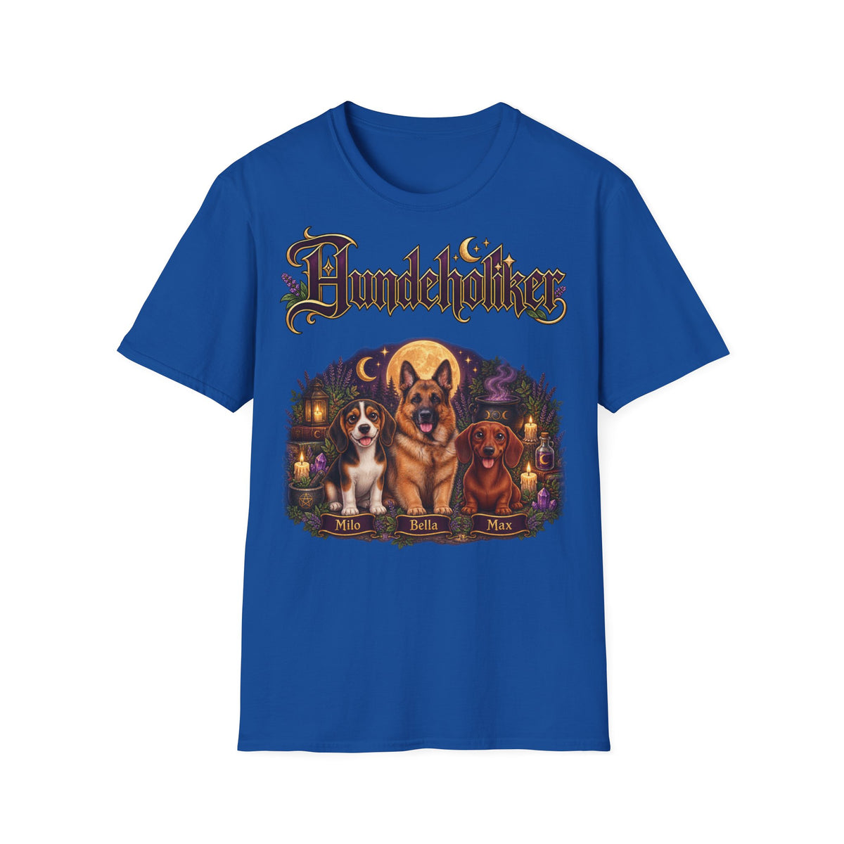 Personalisiertes Tshirt – Hundeholiker Hexenzauber – Foto 4