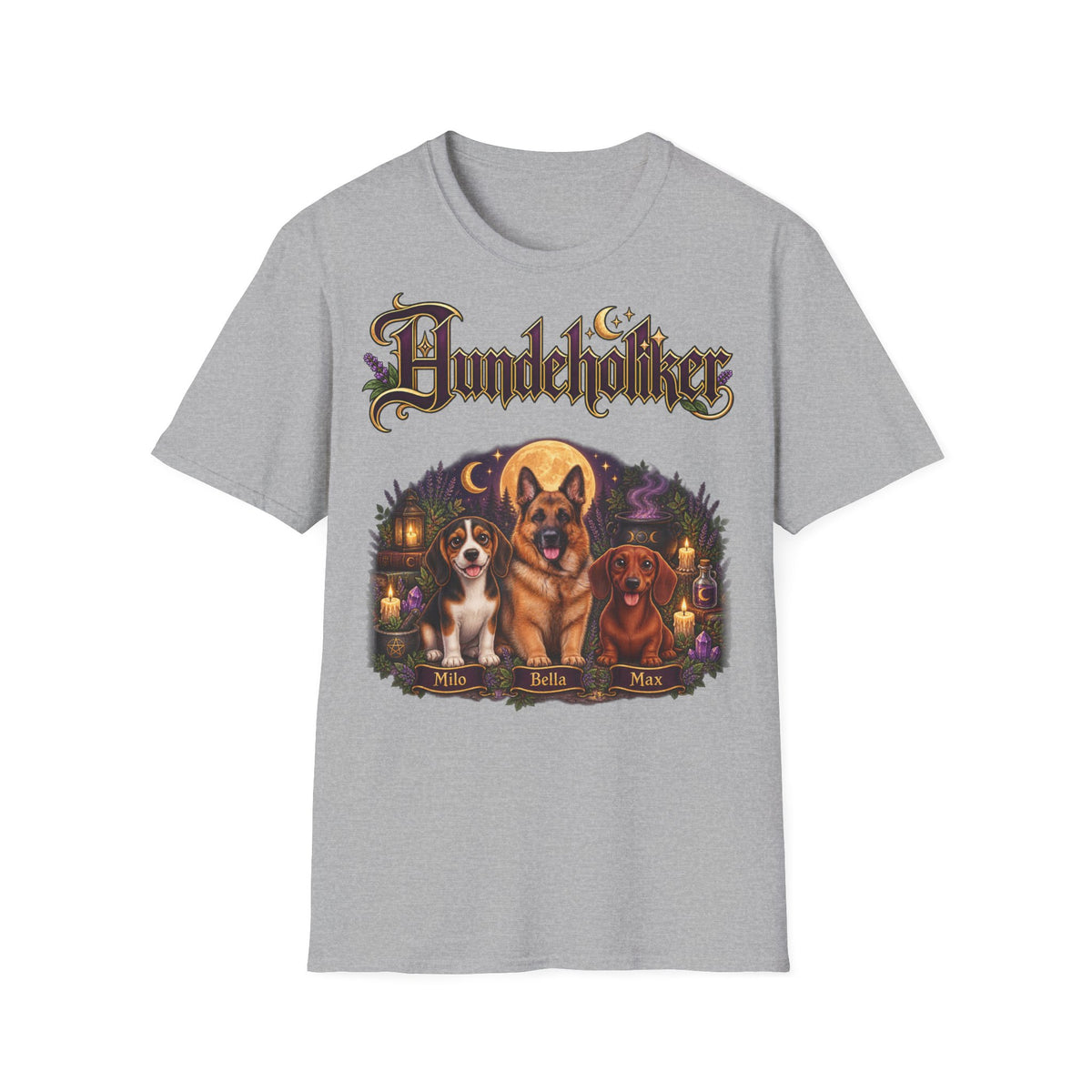 Personalisiertes Tshirt – Hundeholiker Hexenzauber – Foto 7