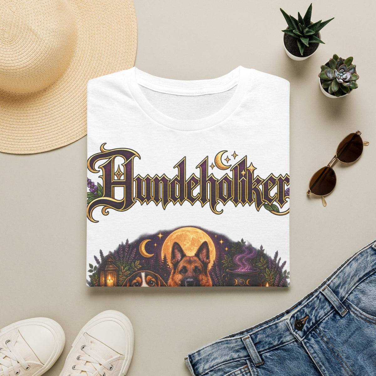 Personalisiertes Tshirt – Hundeholiker Hexenzauber – Foto 11