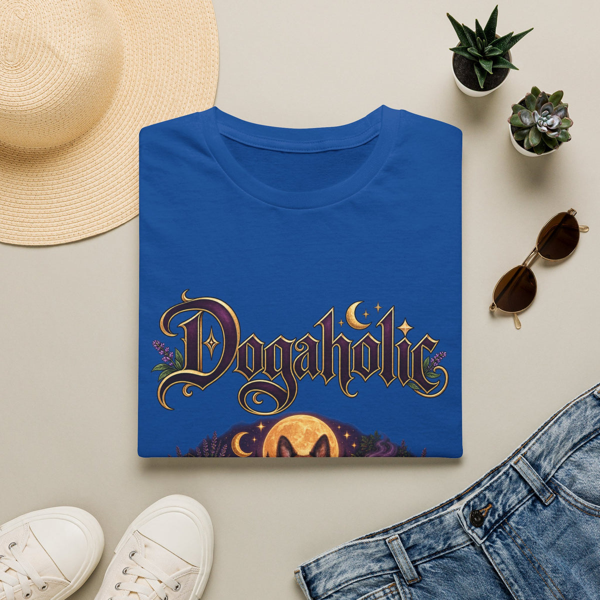Personalized Graphic Tee – Witchy Dogaholic – photo 8