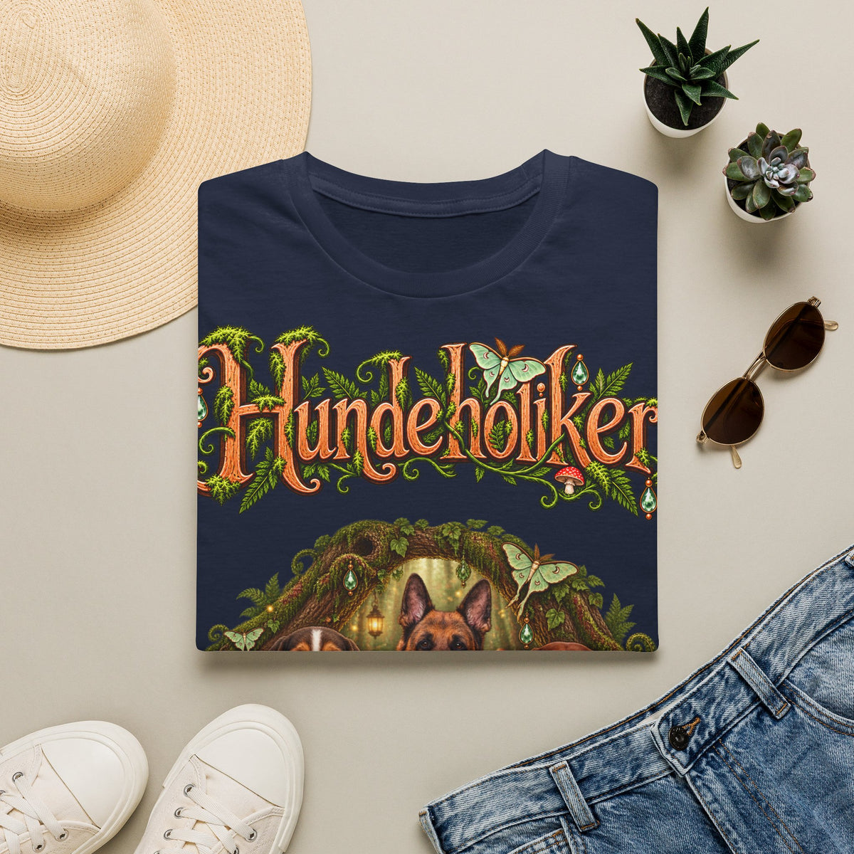 Personalisiertes T-Shirt – Hundeholiker Zauberwald – Foto 2