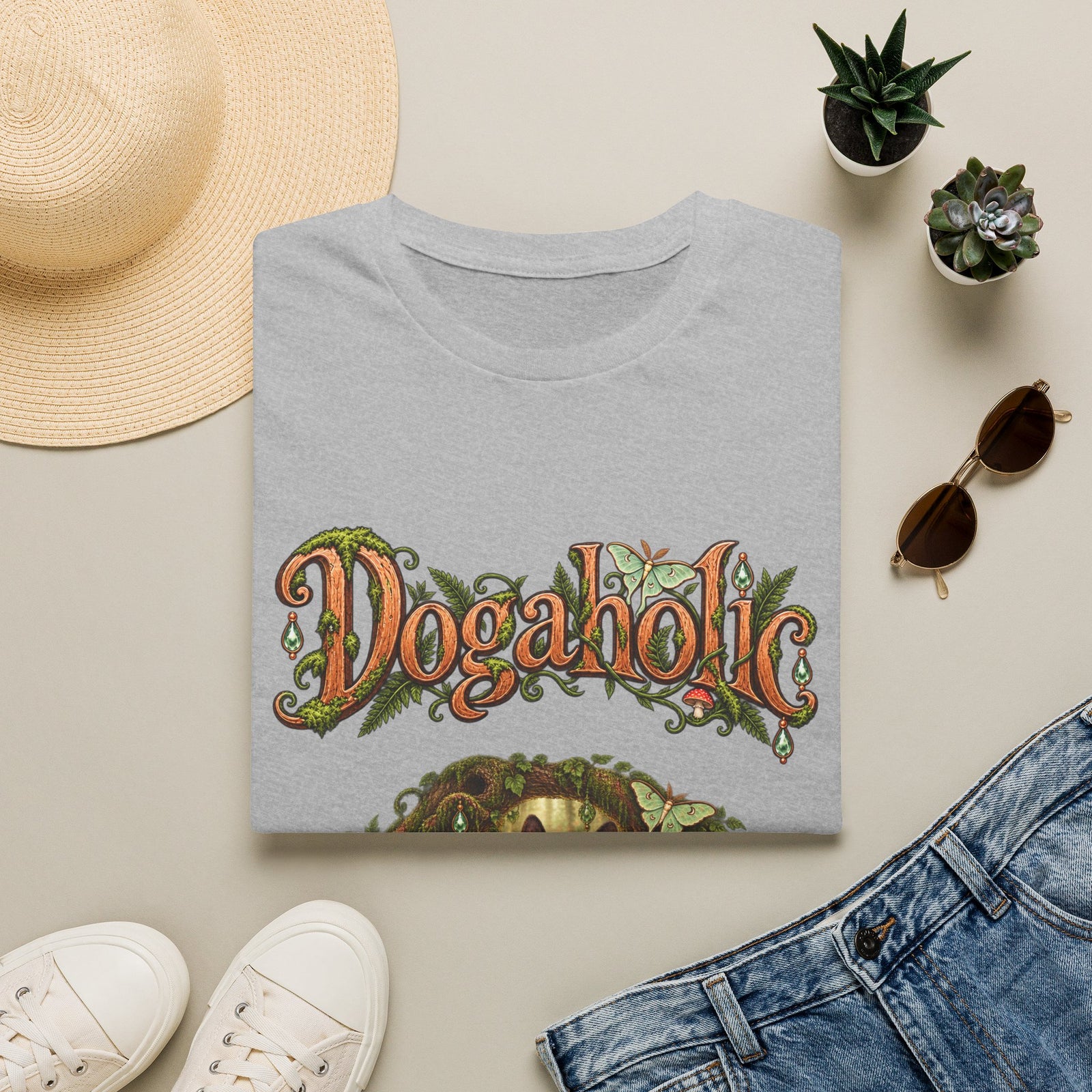 Personalized Graphic Tee – Dogaholic Enchanted Forest – photo 11