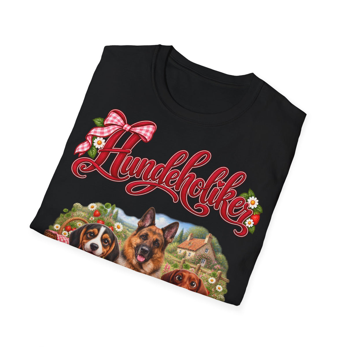 Personalisiertes T-Shirt mit Hunden – Hundeholiker Picknick – Foto 15