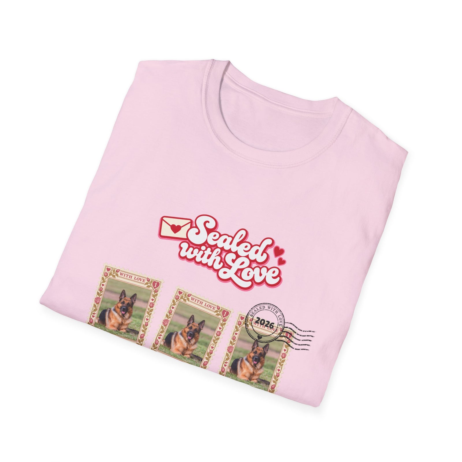 Personalized Graphic Tee – Sealed with Love Stamps – photo 21