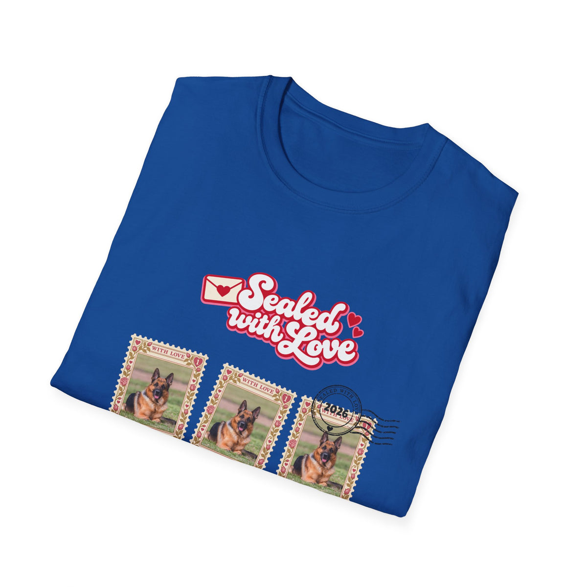 Personalized Graphic Tee – Sealed with Love Stamps – photo 9