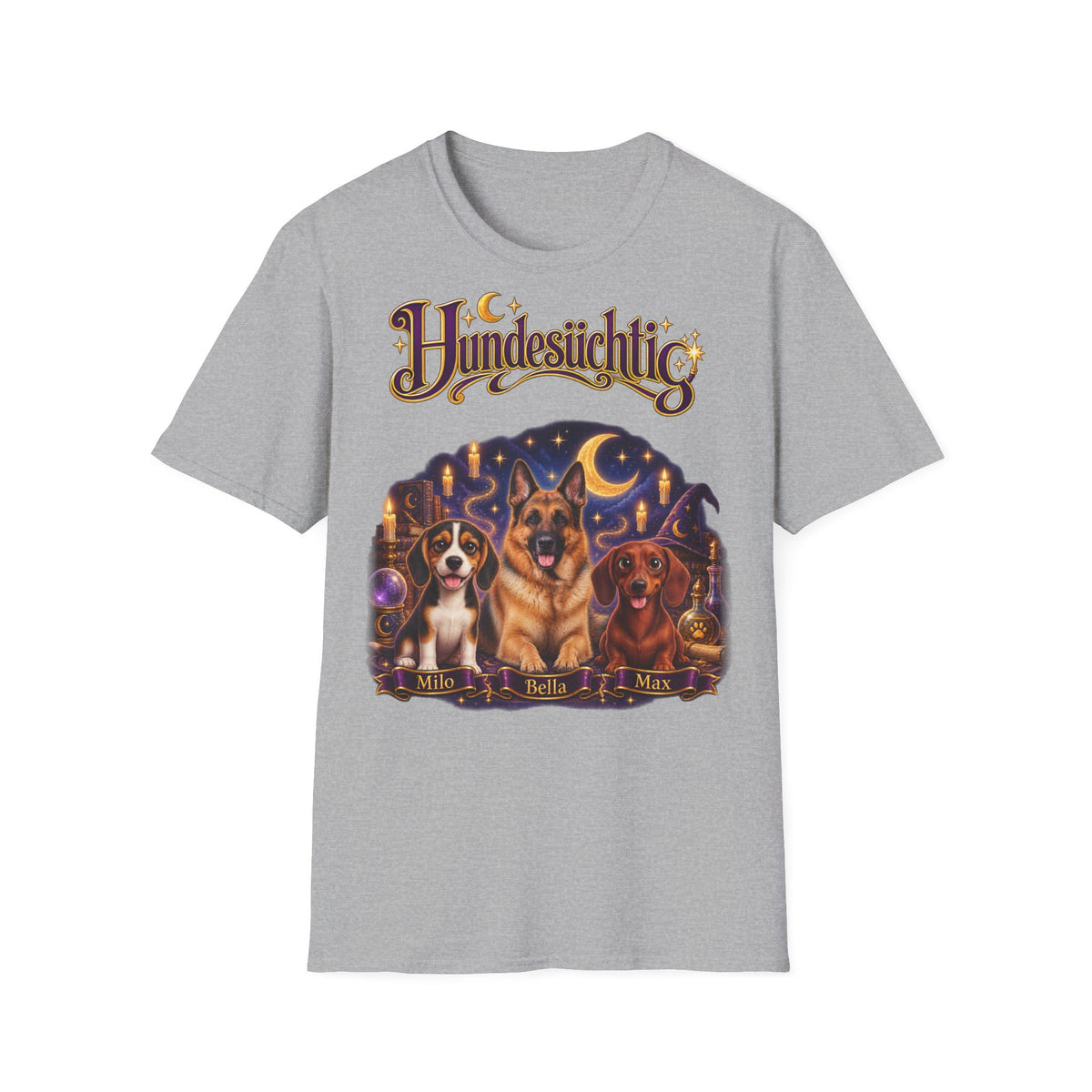 Personalisiertes T-Shirt – Hundesüchtig Zauberwelt – Foto 7
