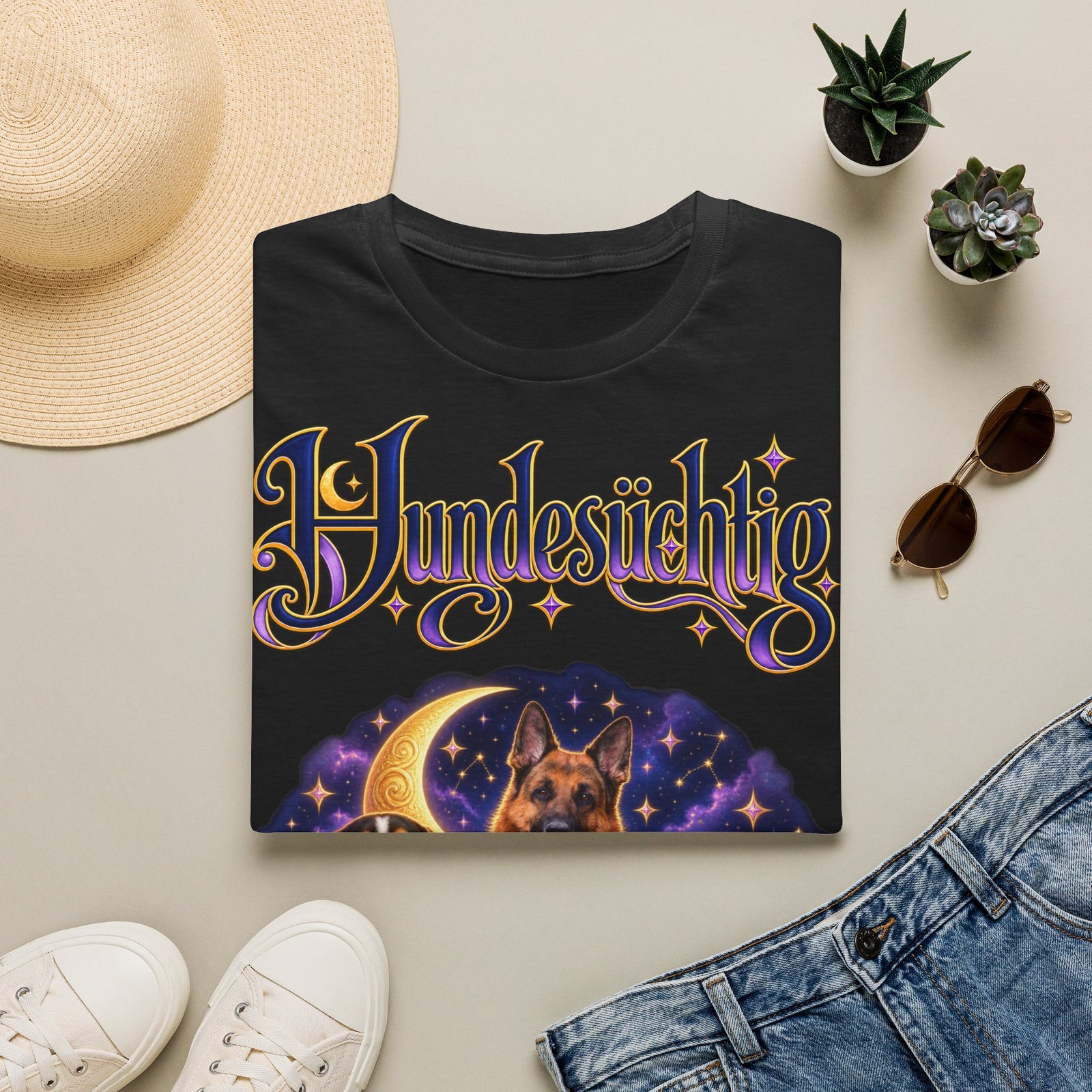 Personalisiertes T-Shirt mit Hunden – Hundesüchtig – Foto 14