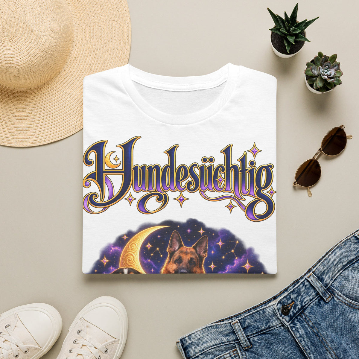 Personalisiertes T-Shirt mit Hunden – Hundesüchtig – Foto 11