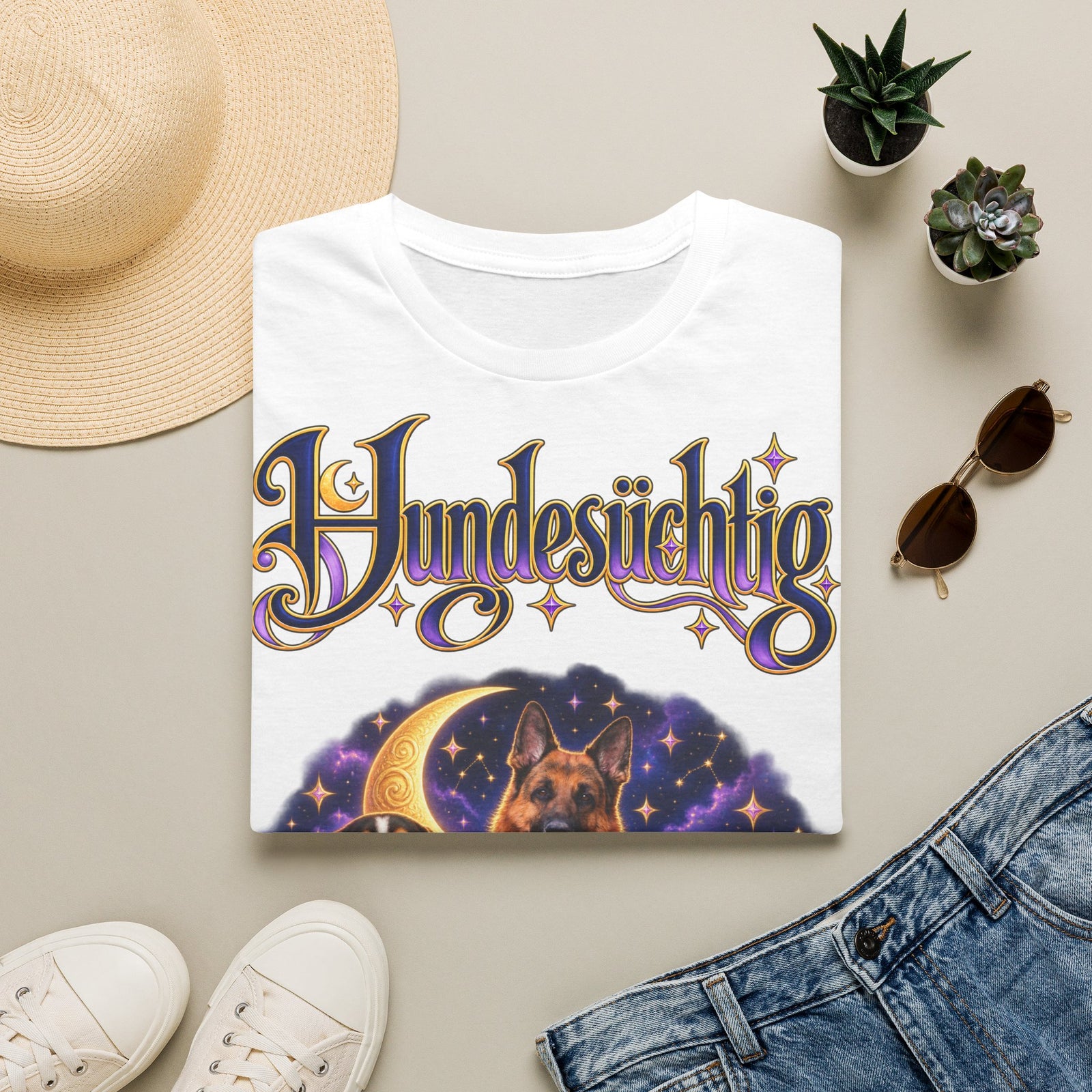 Personalisiertes T-Shirt mit Hunden – Hundesüchtig – Foto 11