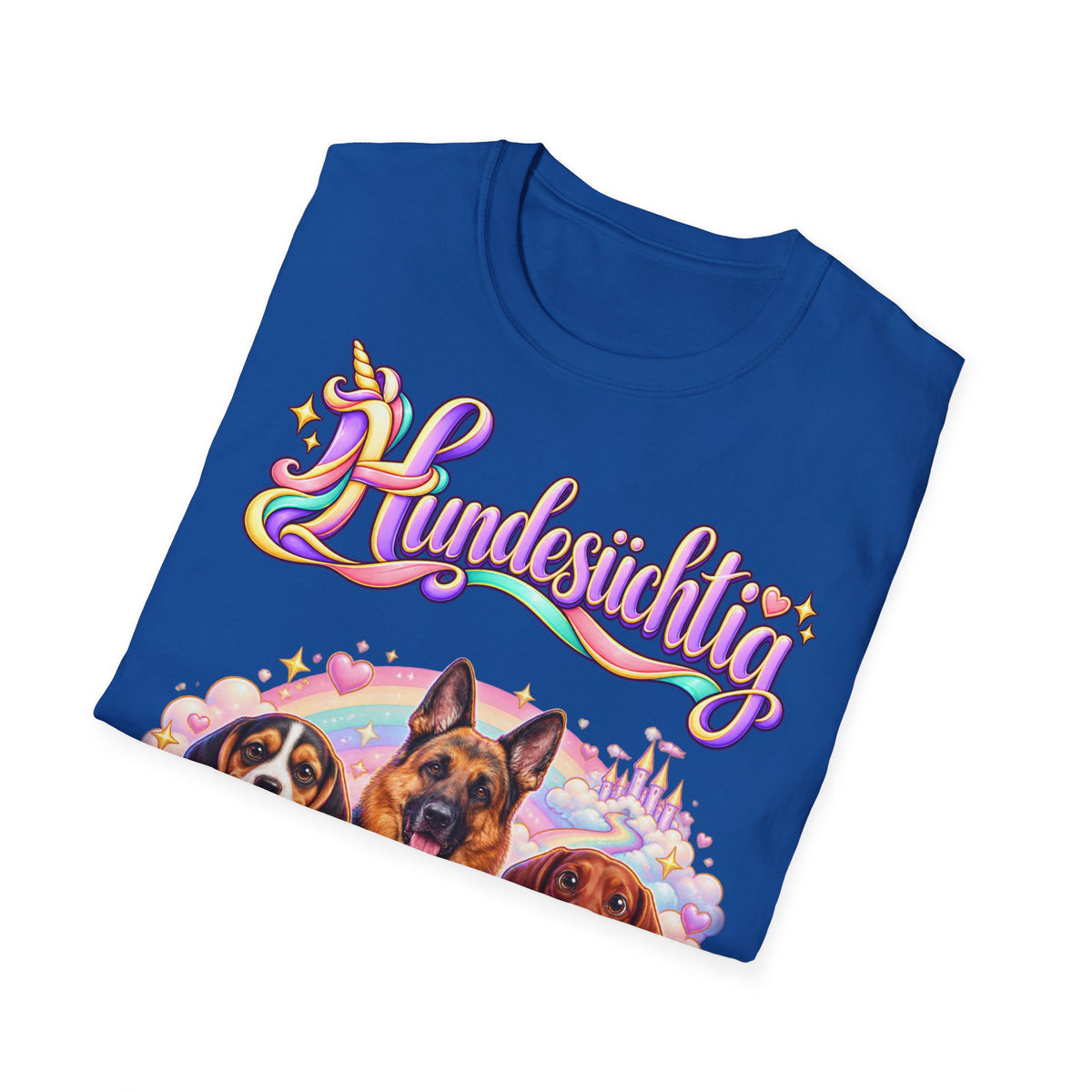 Personalisiertes lustiges T-Shirt – Hundesüchtig Einhorn – Foto 6