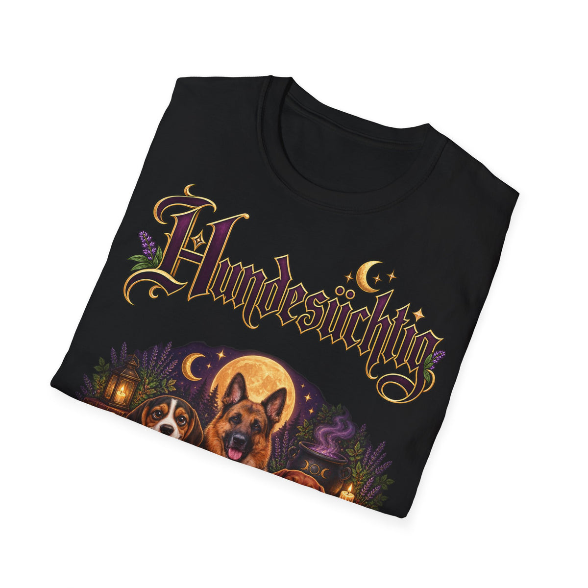 Personalisiertes T-Shirt – Hundesüchtig Hexenmotiv – Foto 15