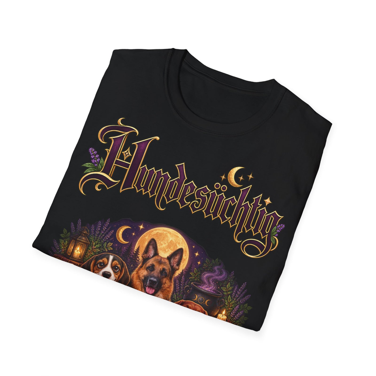 Personalisiertes T-Shirt – Hundesüchtig Hexenmotiv – Foto 15