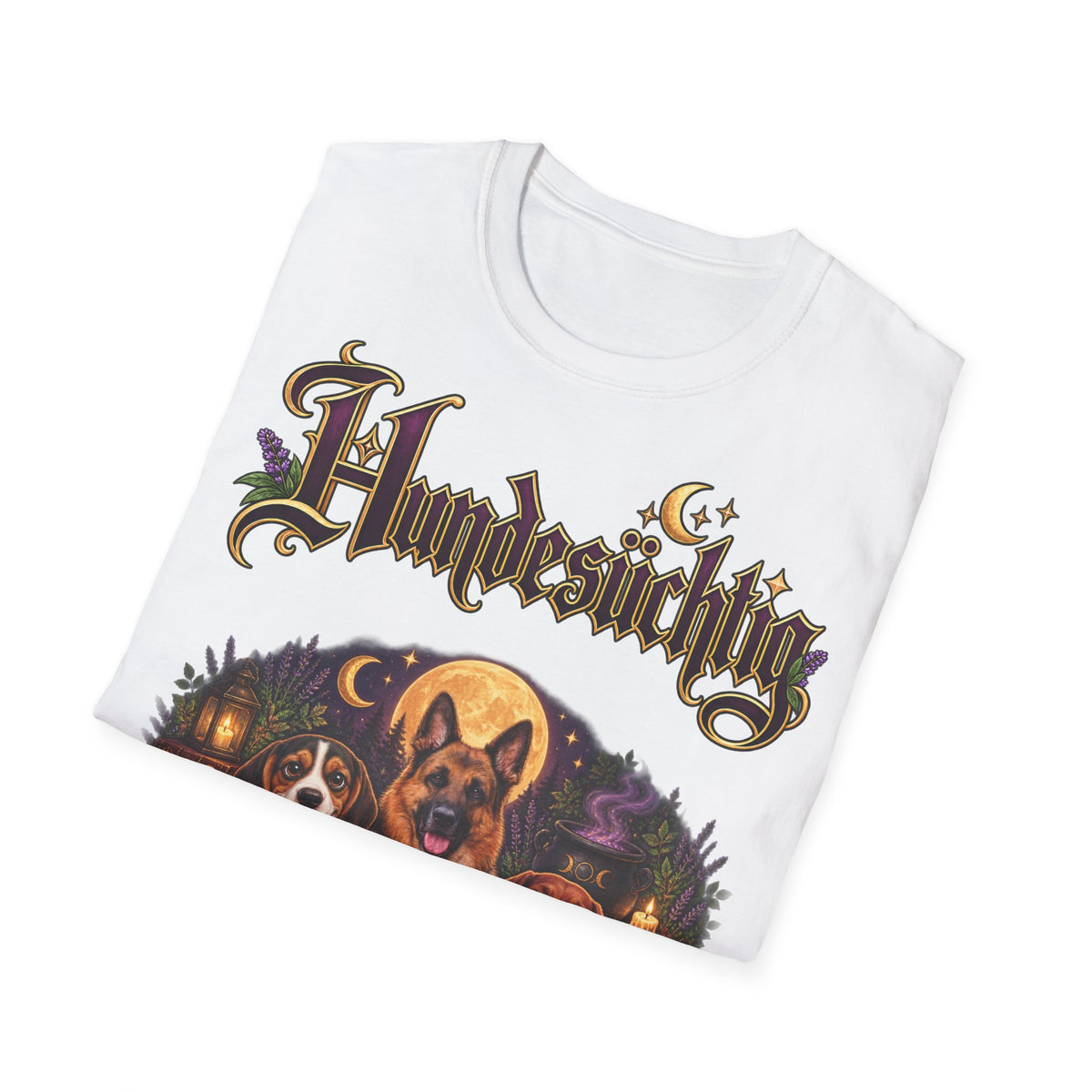 Personalisiertes T-Shirt – Hundesüchtig Hexenmotiv – Foto 12
