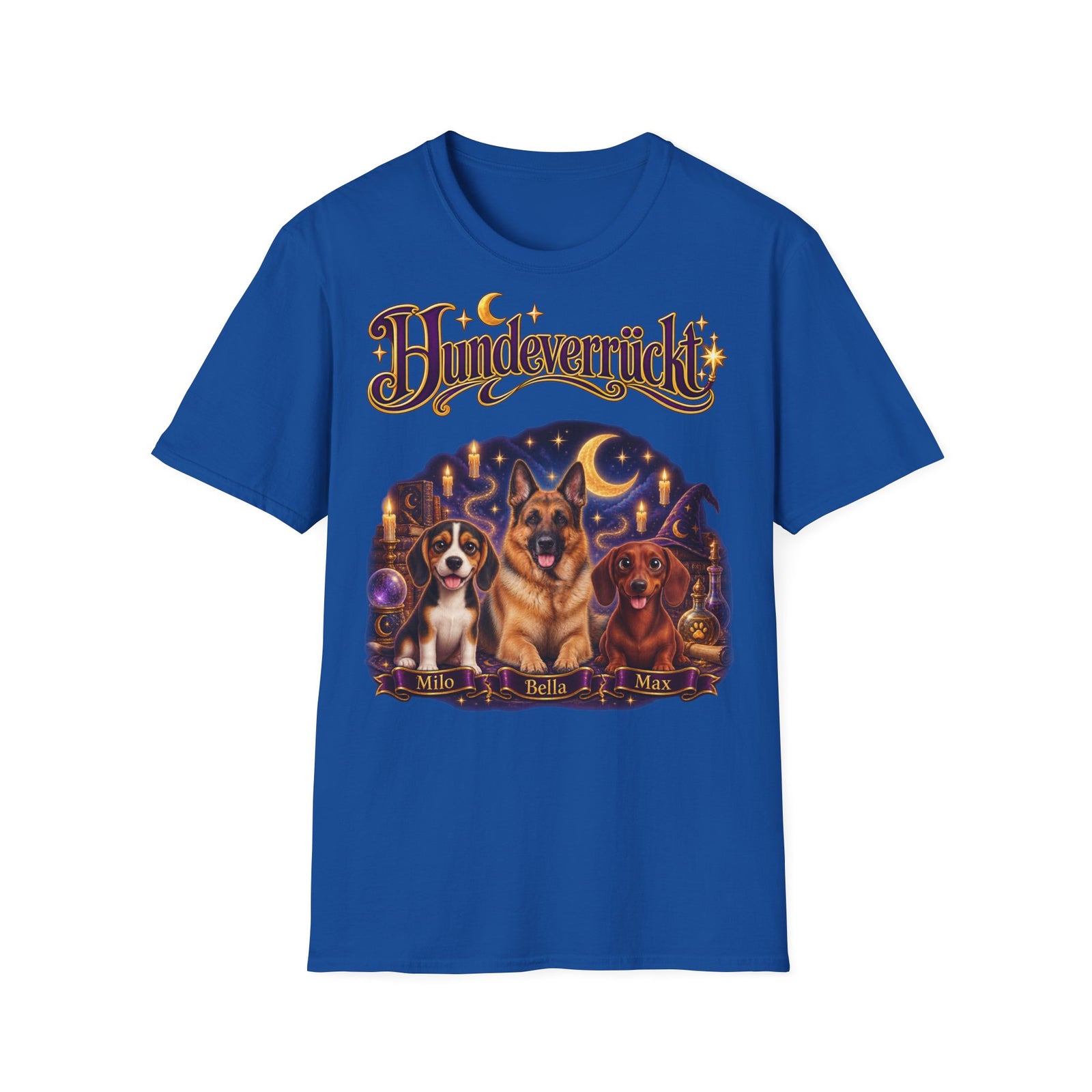 Personalisiertes T-Shirt – Hundeverrückt Zauberwelt – Foto 4