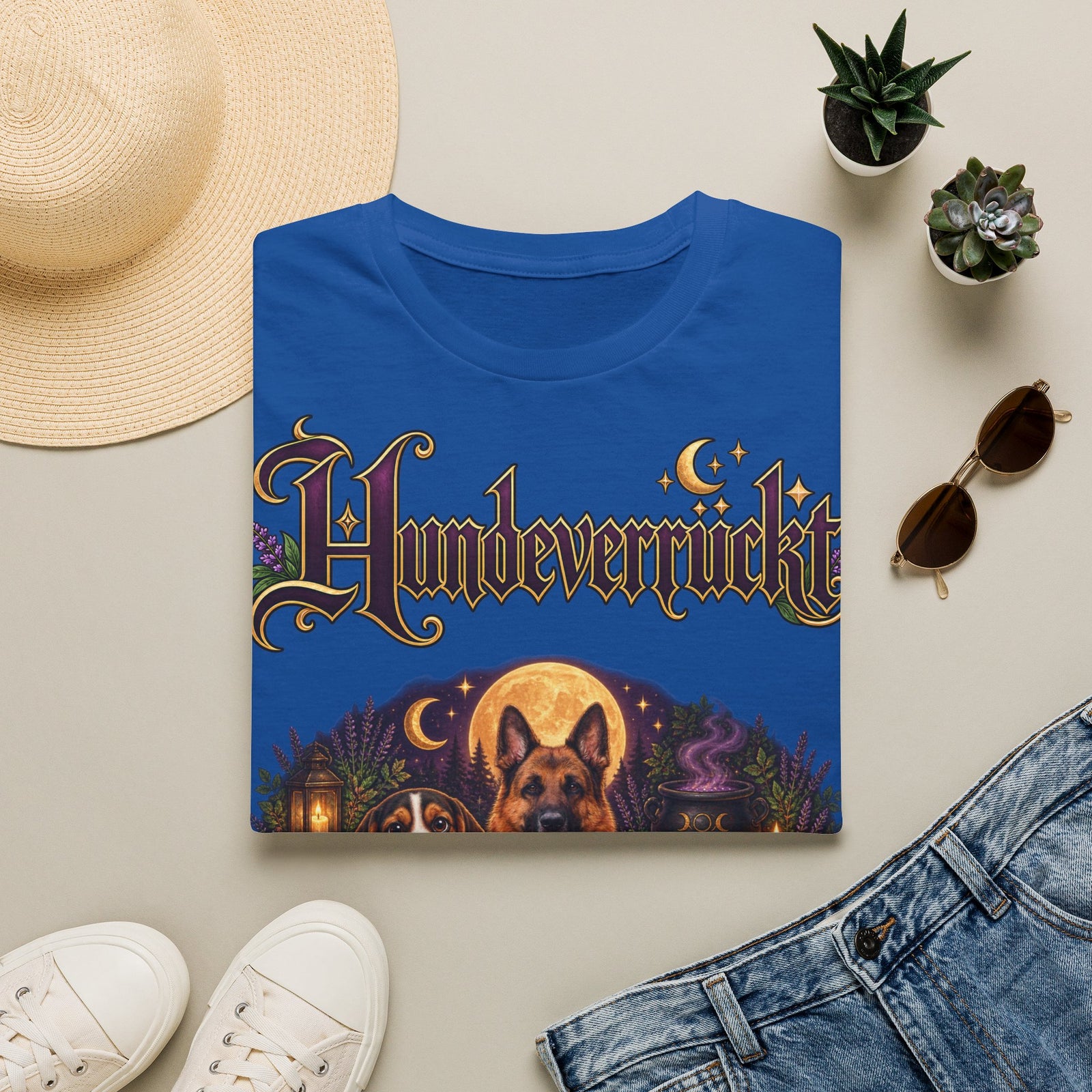 Personalisiertes T-Shirt – Hundeverrückt Hexen-Motiv – Foto 5