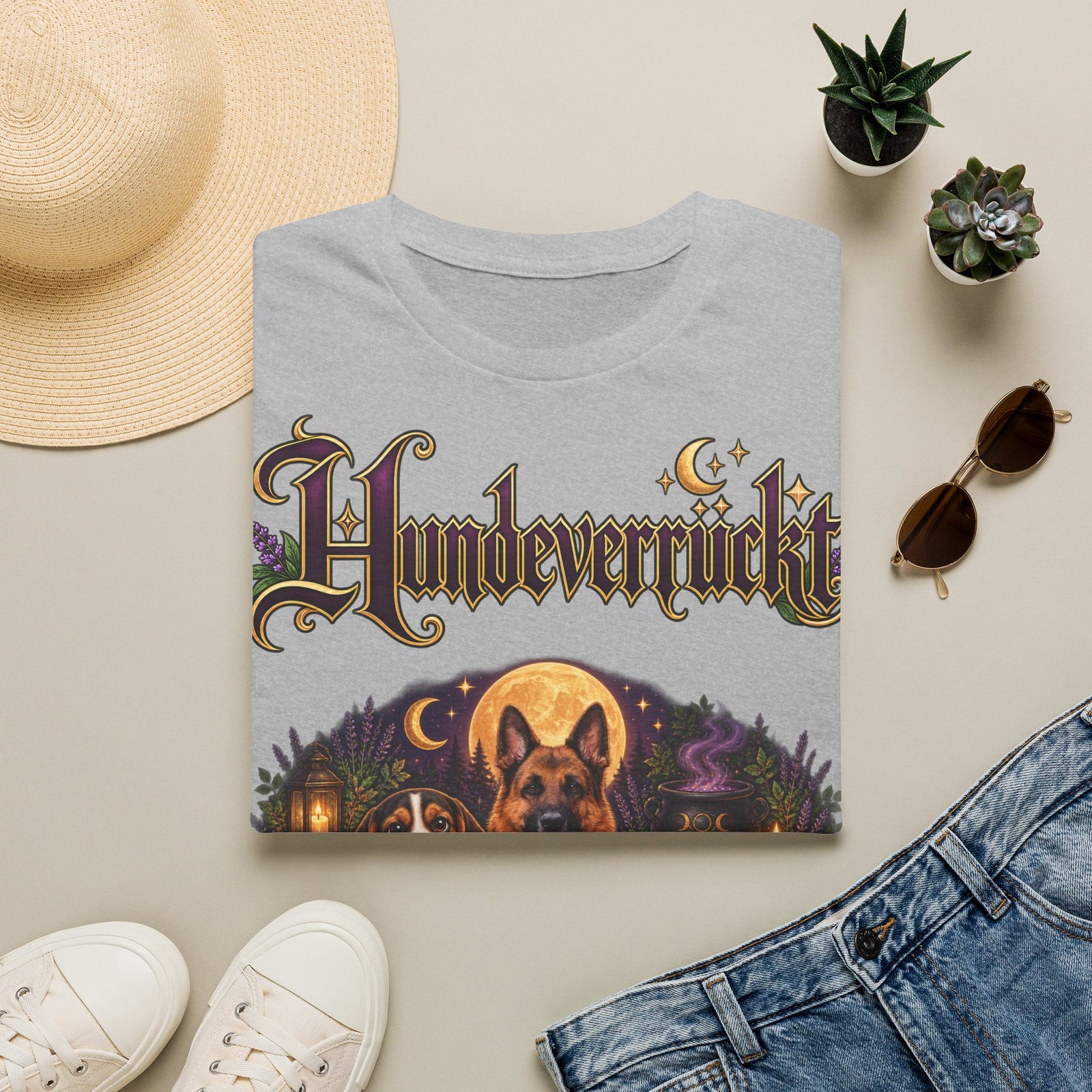 Personalisiertes T-Shirt – Hundeverrückt Hexen-Motiv – Foto 8