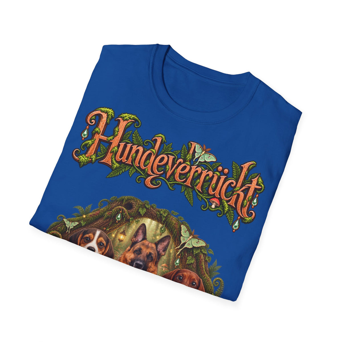 Personalisiertes T-Shirt mit Hunden – Hundeverrückt Zauberwald – Foto 6