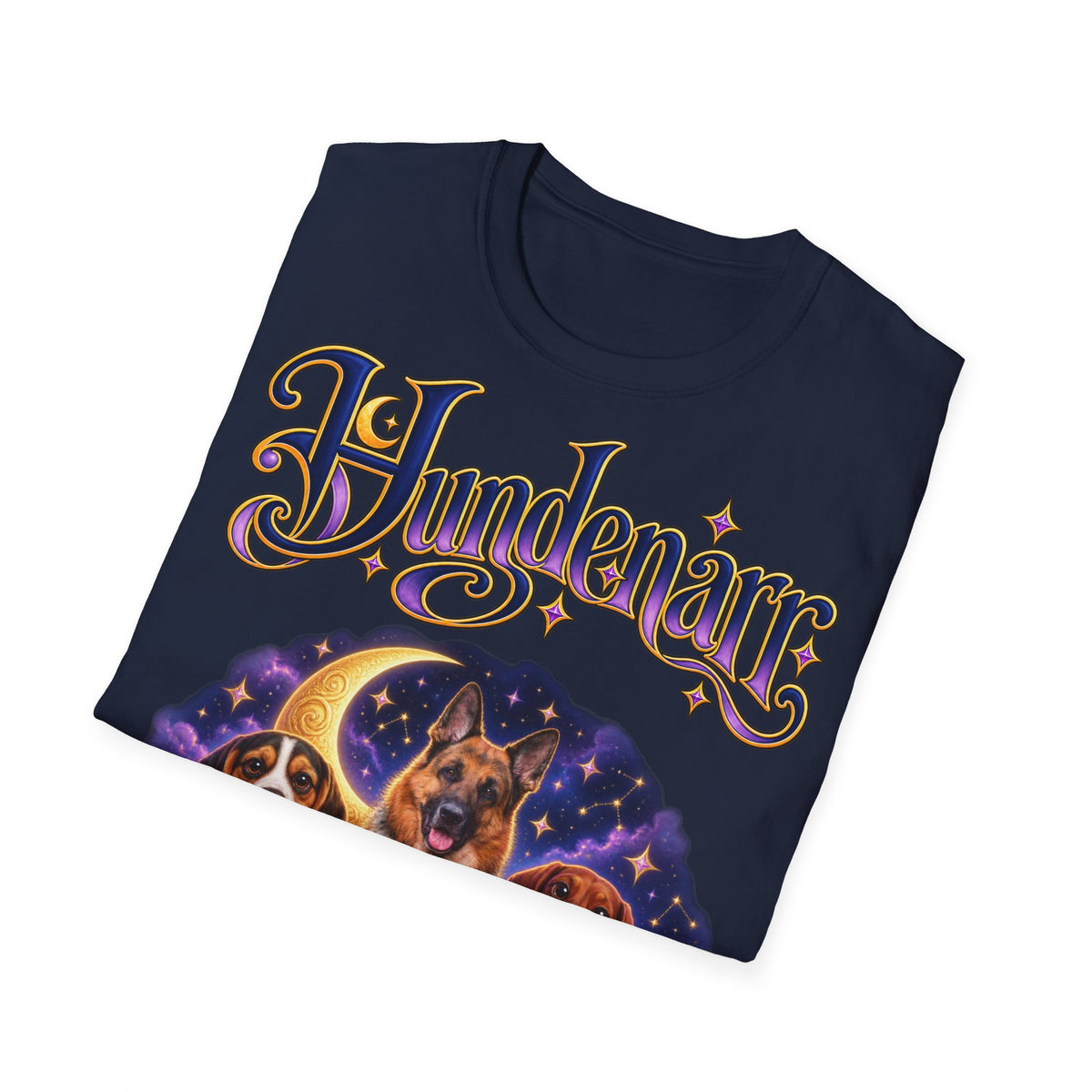 Personalisiertes T-Shirt mit Hunden – Hundenarr Sternenhimmel – Foto 3