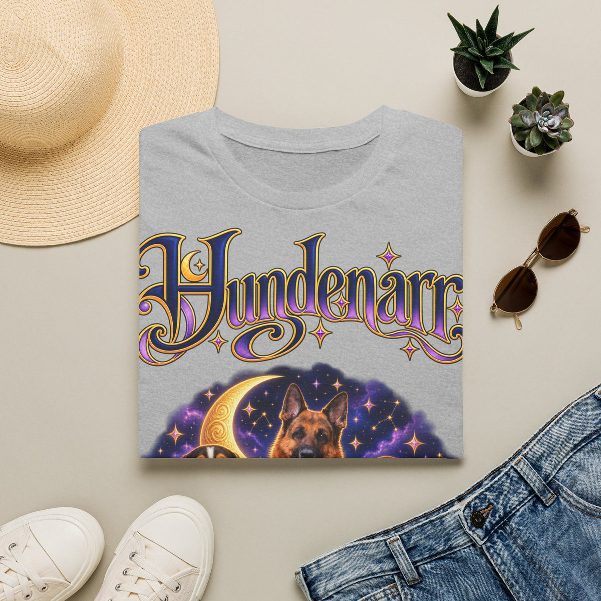Personalisiertes T-Shirt mit Hunden – Hundenarr Sternenhimmel – Foto 8