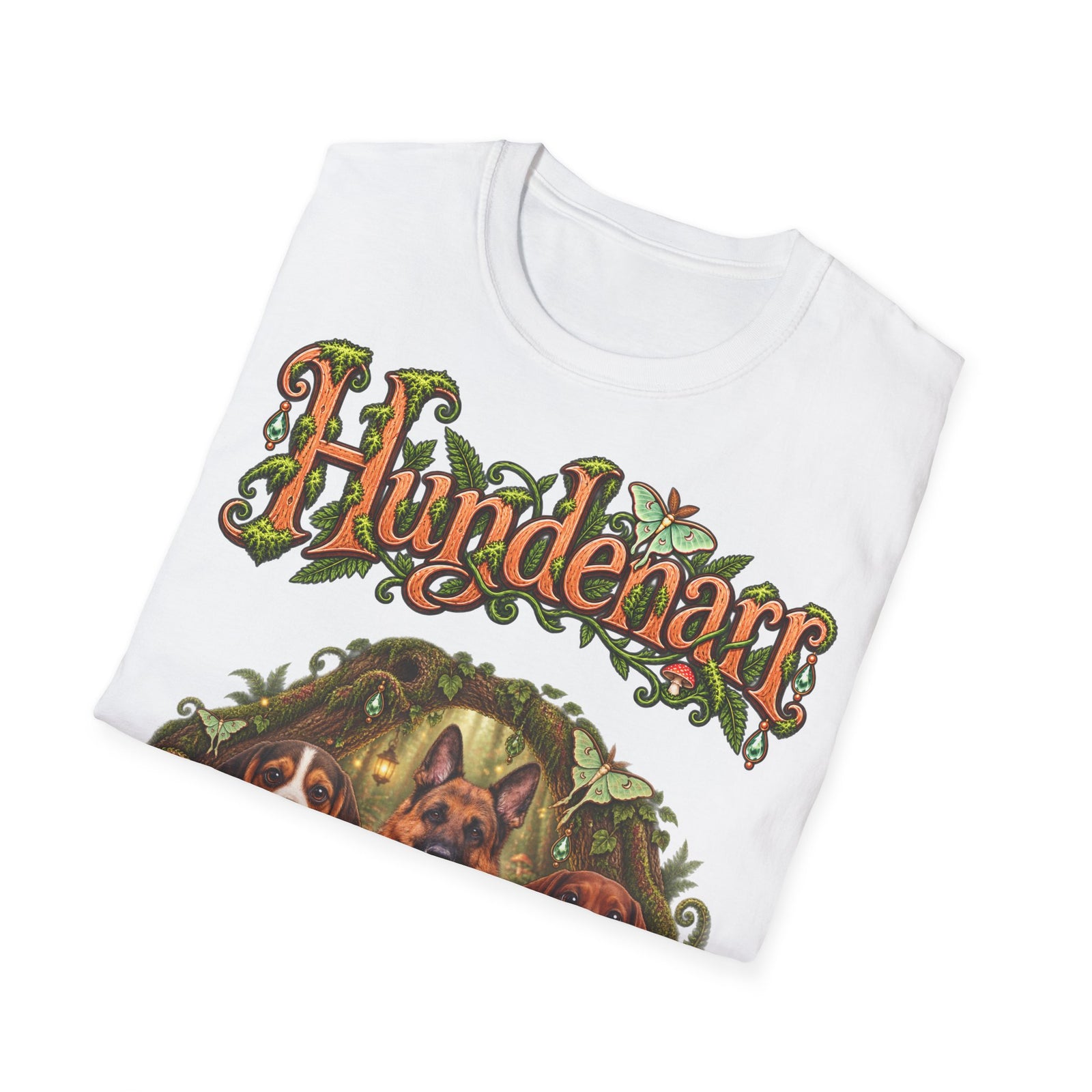 Personalisiertes T-Shirt mit Hunden – Hundenarr im Zauberwald – Foto 12