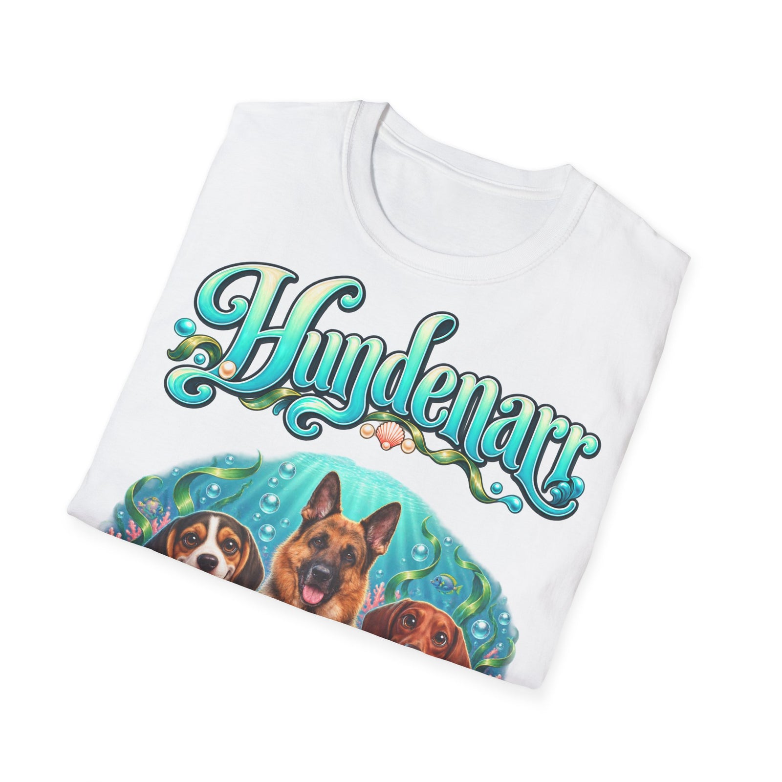 Personalisiertes T-Shirt mit Hunden – Hundenarr Unterwasserwelt – Foto 12