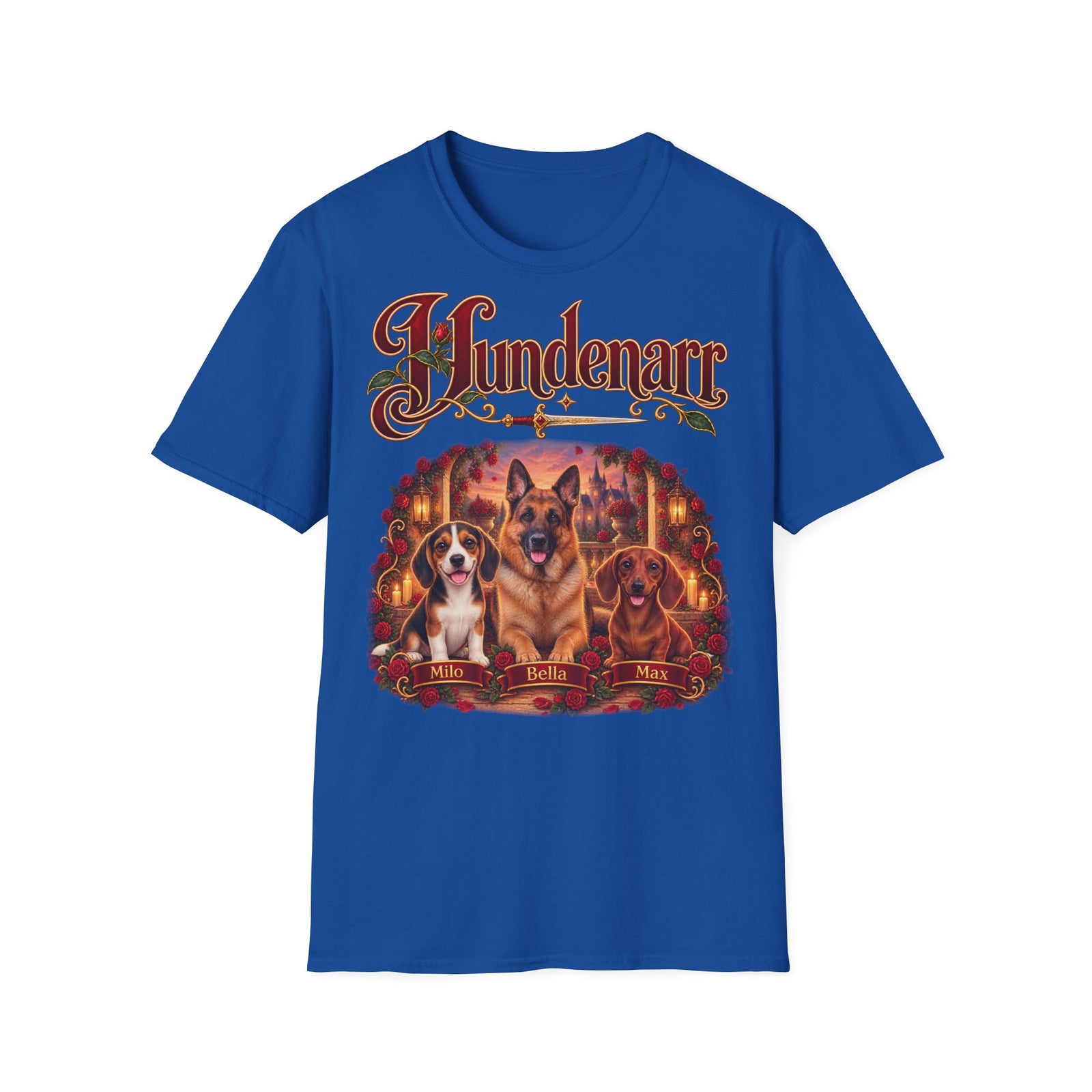 Personalisiertes T-Shirt mit Hunden – Hundenarr – Foto 4