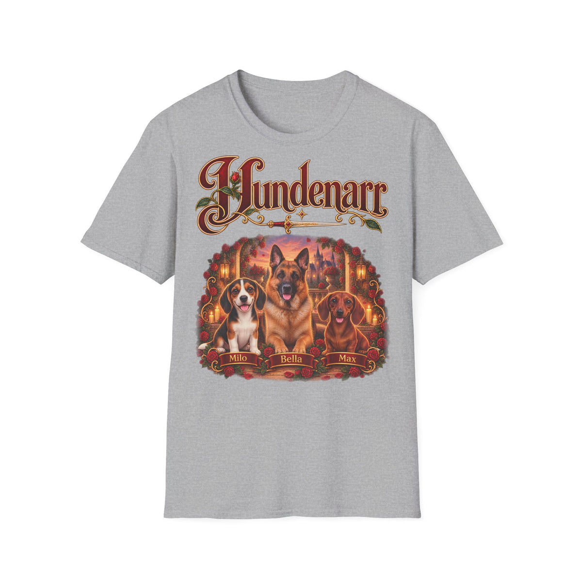 Personalisiertes T-Shirt mit Hunden – Hundenarr – Foto 7